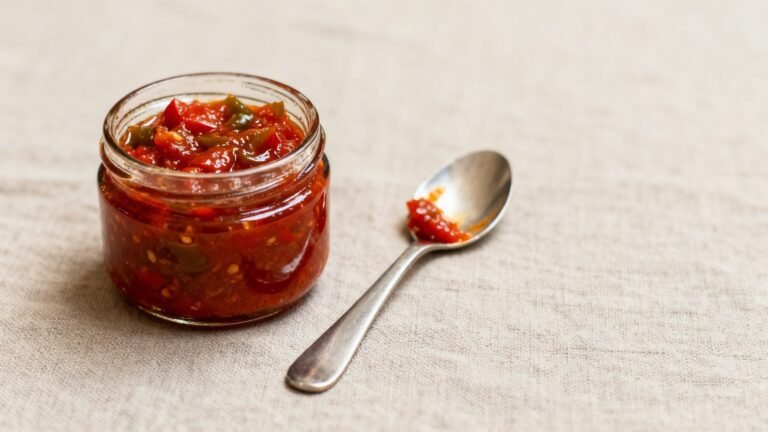Chili Sauce Recipe | Zesty Old Fashioned Homemade Chili Relish