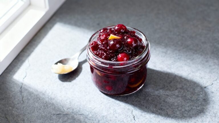 Zesty Cranberry Chutney Recipe | Sweet Savory Holiday Sauce