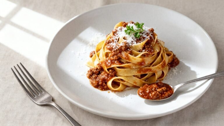 Ragu Bolognese Recipe | Rich Homemade Meat Sauce Pasta Classic